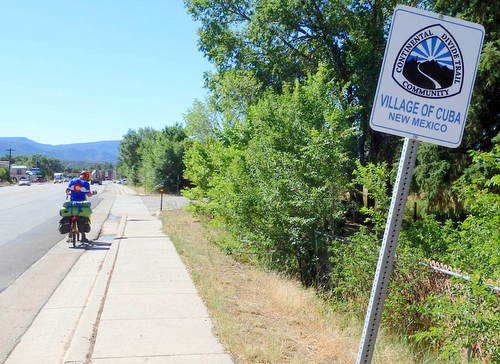 GDMBR: A reminder that we were on the Great Divide Mountain Bike Route and the Continental Divide Hiking Trail where the route was shared for a very short distance.